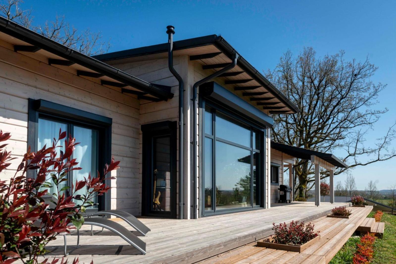 Maison Ecologique De Qualite Superieure Monflanquin Exterior photo